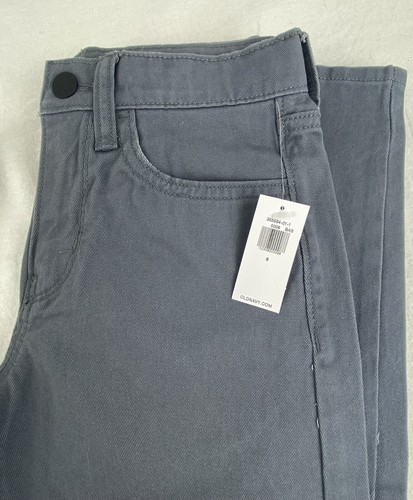 Old Navy Boys Built In Flex Skinny Straight Uniform Pants Jeans Sz 8 - Picture 3 of 20
