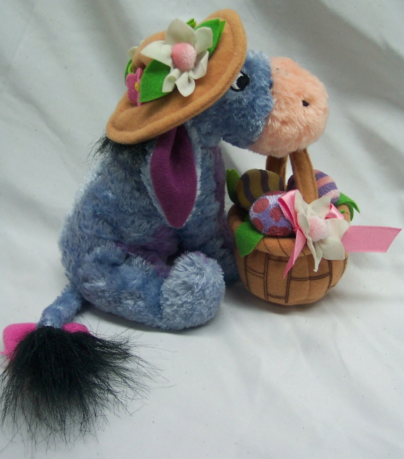 stuffed animal easter basket