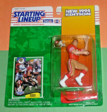 1994 BRENT JONES San Francisco 49ers Rookie 84 sole Starting Lineup football NFL