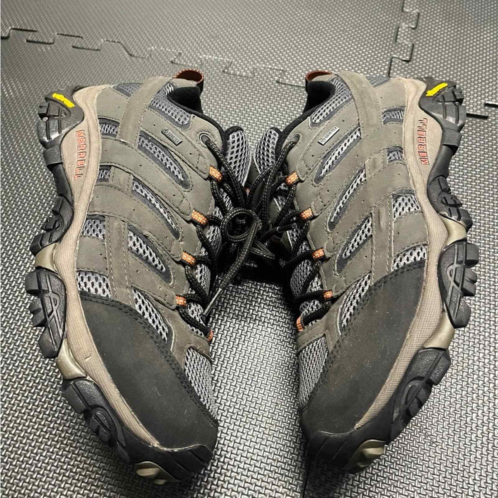 Merrell Men's Moab 2 goretex Waterproof Hiking Shoe Sneaker, Beluga