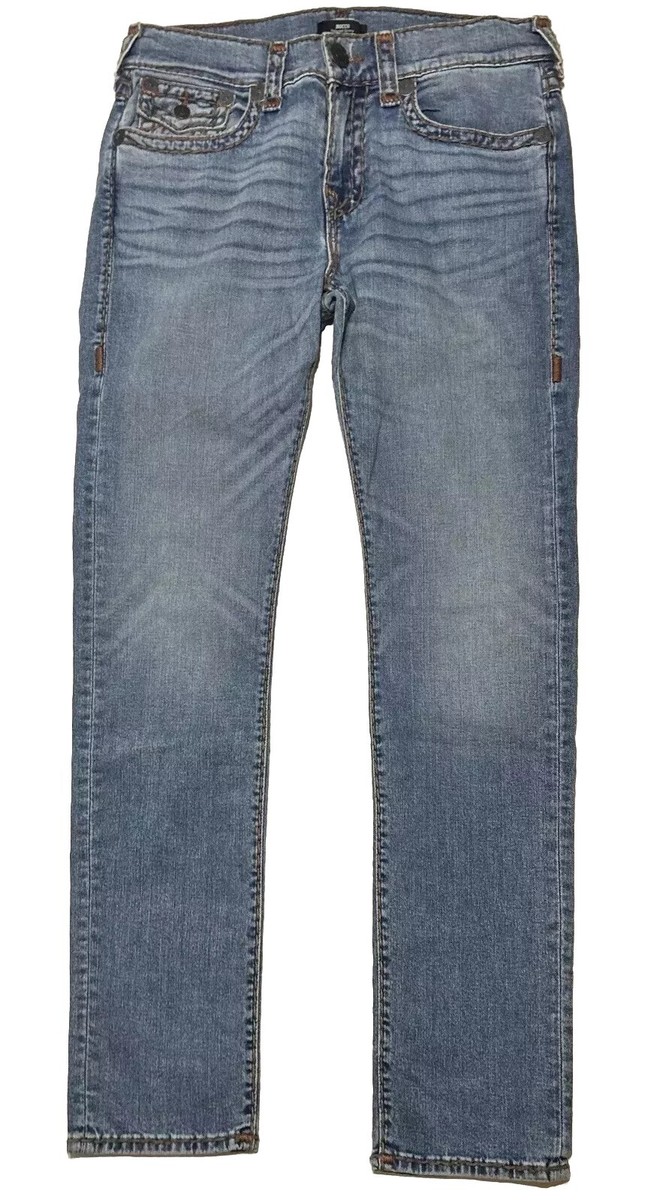 True Religion Rocco Relaxed Skinny Jeans 32 (Actual 33x33) Men's