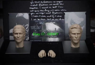 Rare Mille Studio Batman Christian Bale 1/6 Model Two Head Sculpt