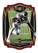 2020 Panini Select #197 John Hightower IV Red Prizm Die Cut