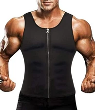 FAJAS PARA HOMBRES REDUCTORA MEN BODY SHAPPER SAUNA SWEAT CHALECO CONTROL VEST