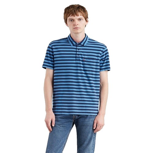 POLO 24H DU MANS LEGENDE VINTAGE BLEU HOMME Taille S à XL