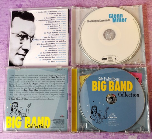 Big Band Swing CDs LOT OF 4 Glenn Miller Count Basie Goodman Dorsey Shaw Hampton - Picture 6 of 9