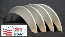 Universal Metal Fender Flares Style 4:  3.5" Wide, 4-piece set (hand-made)