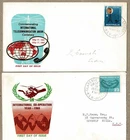 Australia 1965 ACCA ITU ICY  FDC Cover x 2