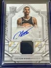 Victor Wembanyama Rookie Patch Auto /99 PLAYER WORN! 2023-24 Topps Royalty