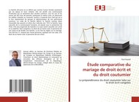 Paul Kazadi | ÉTude Comparative Du Mariage De Droit éCrit Et Du Droit Coutumier