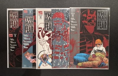 Daredevil: The Man Without Fear 1-5, Frank Miller, John Romita Jr. Marvel