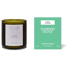 Vela Diosa Verde FLAMINGO ESTATE - 8 oz. con caja de regalo nuevo en caja