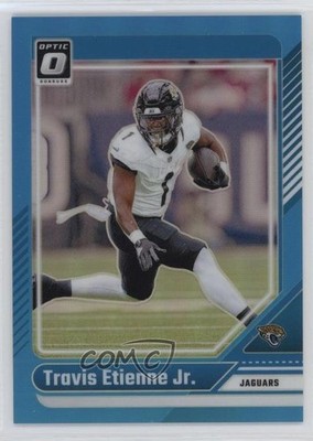 2024 Panini Donruss Optic Aqua Prizm 38/299 Travis Etienne Jr #89 ww1