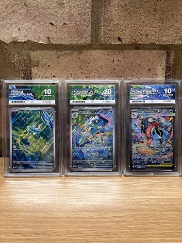 Pokemon TCG: Froakie 088 Frogadier 089 Mega Greninja EX 116 - Sequential ACE 10s