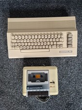 Commodore 64 (C64) C64C Computer Console + Tape Deck