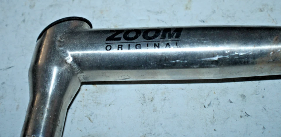 Zoom Original Quill Stem 22.2/25.4mm 150mm 5º Rise Silver MTB Road USA Shipper:) - Image 2 of 4