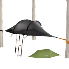 Camping Tent Hammock, Portable Treehouse for Backpackers, Nature Lovers,Designed