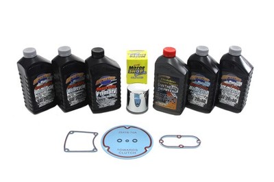 Evolution Complete Oil Change Kit for Harley-Davidson