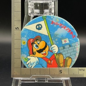 Mario Goal Menko Super Mario Bros Famicom Card Nintendo 1985 NES Japanese