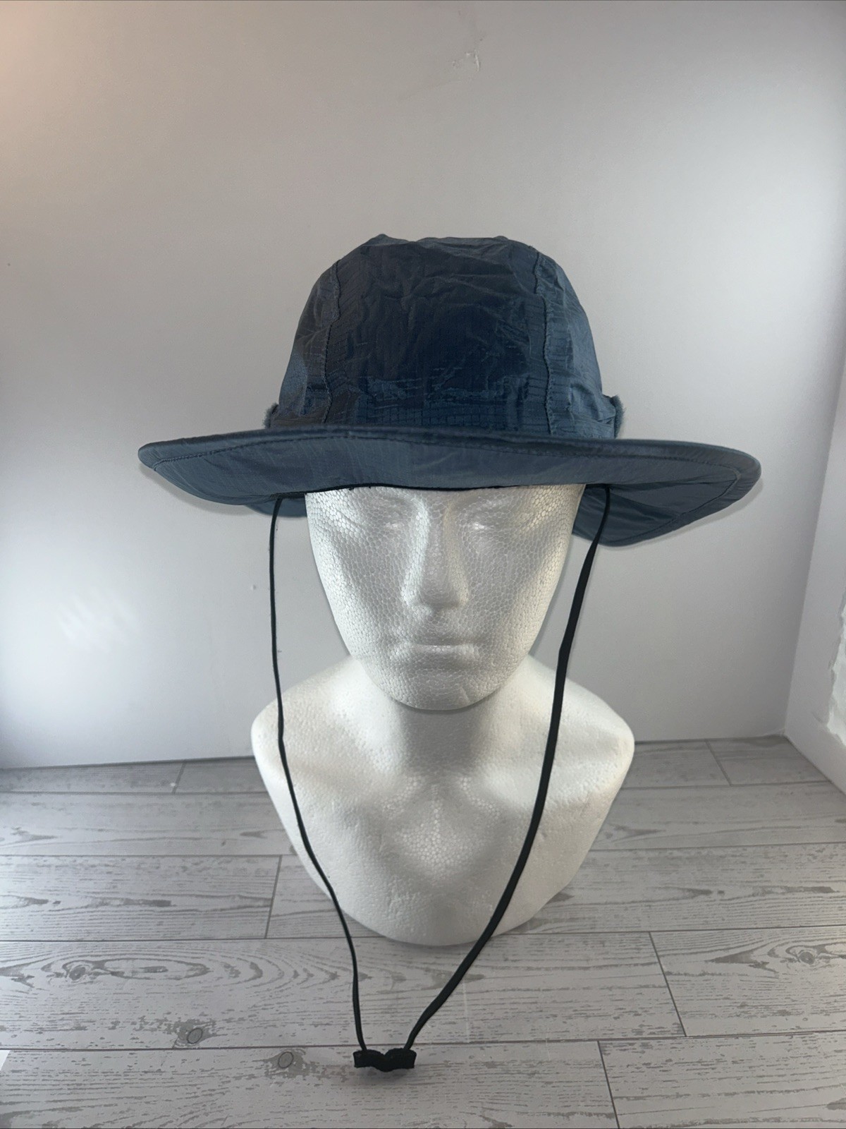 REI E1 Elements Coolmax Blue Nylon Boonie Cap Buc… - image 2