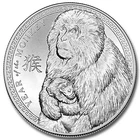 NEW 1 OZ PURE 2016 PROVIDENT SILVER ROUND  YEAR MONKEY .BRILLIANT COIN..LQQK