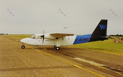 Cranfield Airfield 1995 Aviation Show Photograp Britten-Norman BN-2A-26 Islander