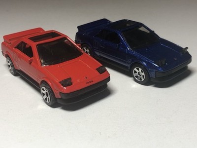 LOT 3 INCH 1984 Toyota MR-2 Matchbox  1/64 Range Diecast MINT Loose