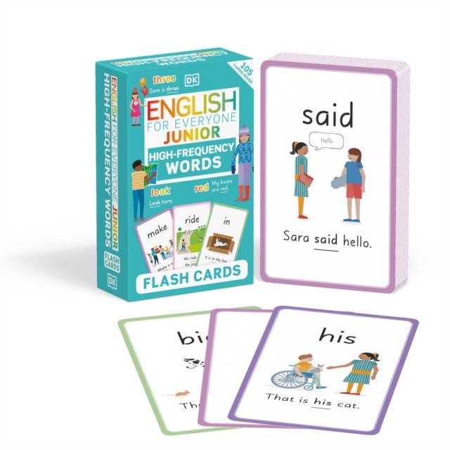 English for Everyone Junior High-Frequency Words Flash Cards by DK (Cards)