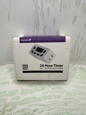 Fosmon Genuine C-10749US 24 Hour Programmable Timer 125VAC 60Hz LCD (2)