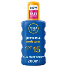 Protect & Moisture Sun Spray SPF 15 (200ml) Moisturising Suncream Spray with SPF 52.80 per litre