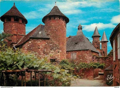 Postkarte - 19 - Collonges la Rouge - Hotel de Friac - La porte plate - CPM