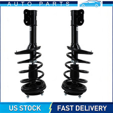 2pcs For 2007-2009 Hyundai Santa Fe V6 3.3l Front Complete Struts Coil Springs
