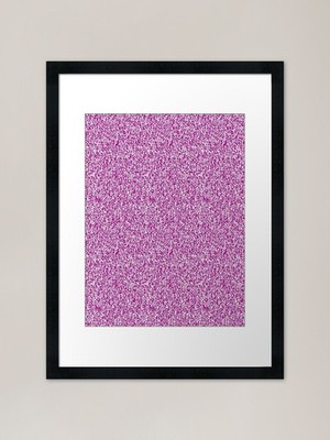 Gras Textur lila gerahmt Kunst Pri gerahmtes Wandbild Poster Leinwanddruck Bild
