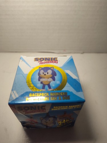 Sonic the Hedgehog Backpack Hangers Blind Box 24K Gold Edition - Sealed Mystery - Picture 4 of 5