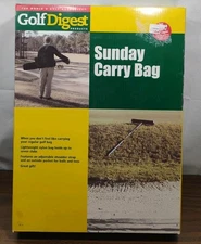 Golf Digest Nylon Sunday Carry Bag