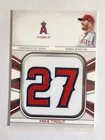 2022 Topps Mike Trout Jersey Number Medallion Card Angels