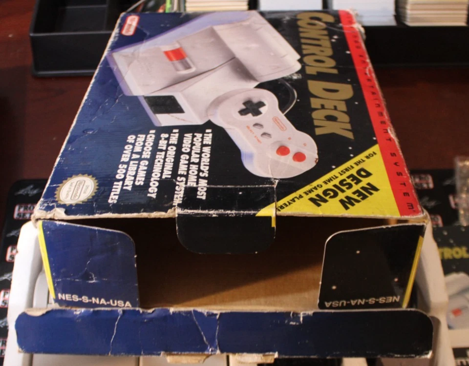 Consola Nintendo NES Top Loader Sistema Control Deck CIB Completo en Caja, ¡PROBADO! Foto 4 de 4