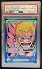 2022 One Piece Romance Dawn Donquixote Doflamingo Alternate Art #OP01-060 PSA 10