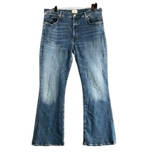 CITIZENS OF HUMANITY Lilah High Rise Bootcut Flare Blue Jeans Size 32 FLAW