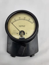 Vtg Dayrad 562 The Radio Co Dayton Ohio Handheld Meter Steampunk 