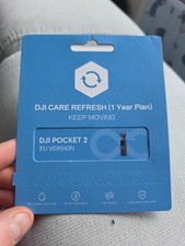 DJI Pocket 2 Care Refresh - 1 Year Plan EU Version Brand New Sealed