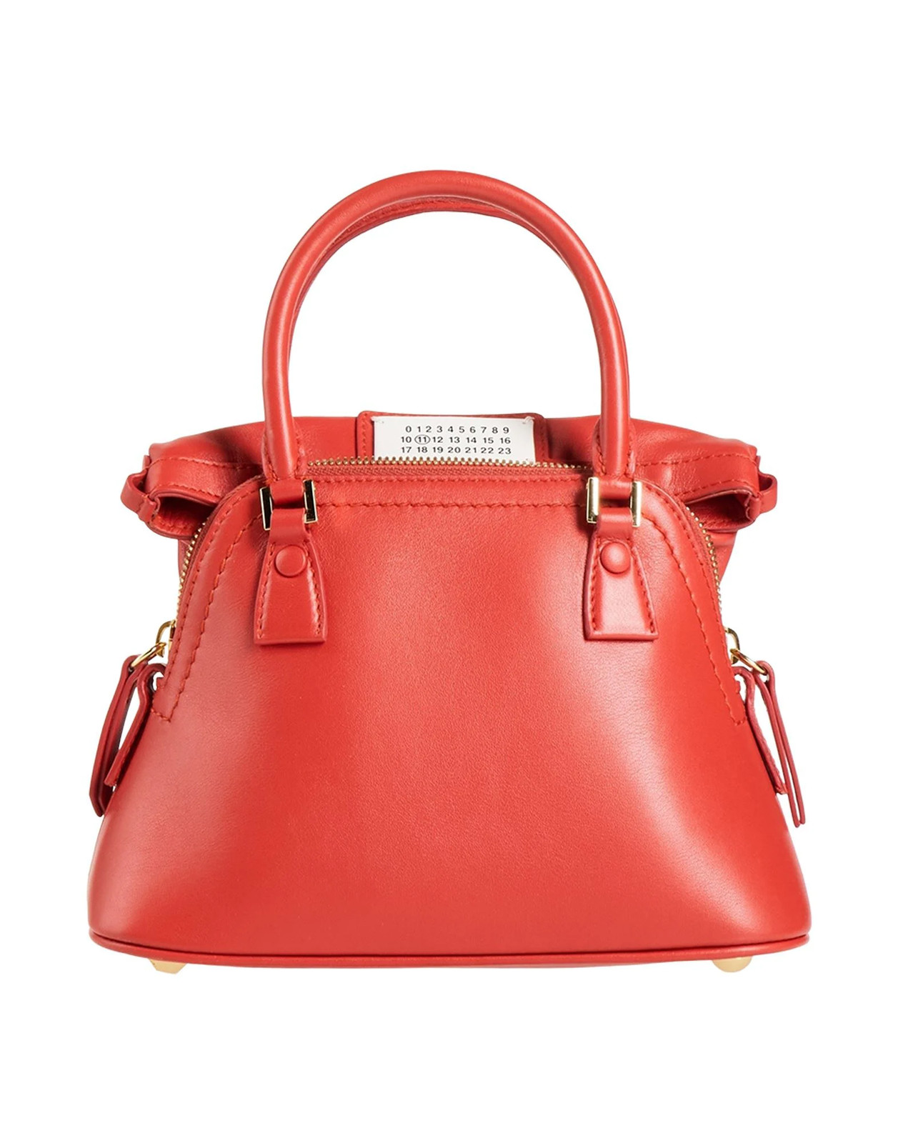Maison Margiela - Women - Glossed-leather Tote - Rust 365290₽