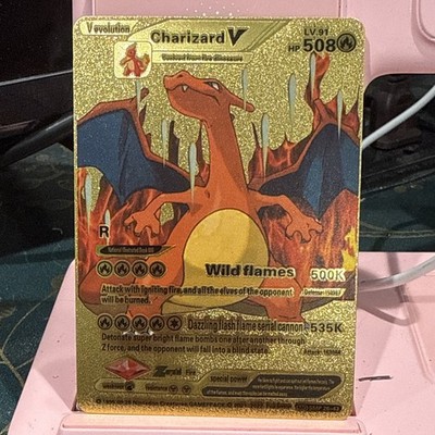 Charizard V V evolution 26-43 Foil Full Art Metal HP 508 English 2021
