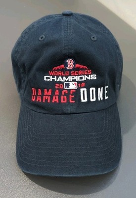 Boston Red Sox 2018 World Series Champions Damage Done 47 Brand Adjustable Hat
