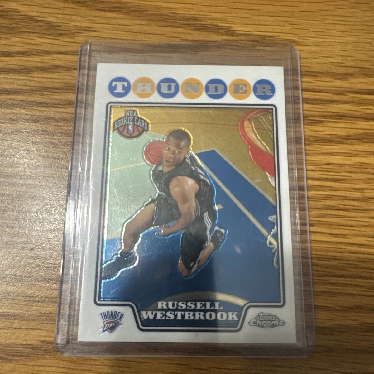 Topps Russell Westbrook Basketball Rookie Sports Trading Cards for