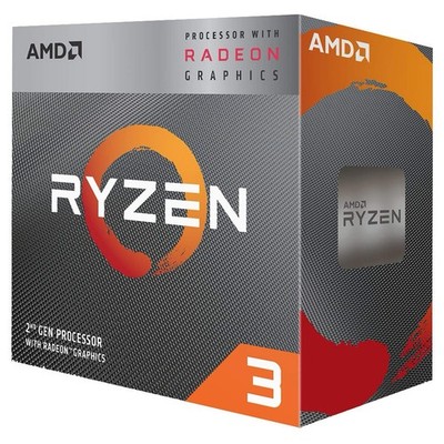 AMD Ryzen 3 3200G Processor 4 Core Desktop CPU Radeon Vega Graphics (W/ Cooler)