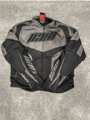 ICON Hooligan Street Jersey Motorcycle Jacket Mens Size Small