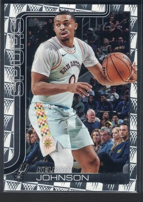 2025-26 Topps - Keldon Johnson #200 Season Tip-Off San Antonio Spurs