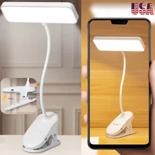 Eye-Caring Reading Desk Light LED Desk Lamp Adjustable Swing Arm Lamp with Clamp