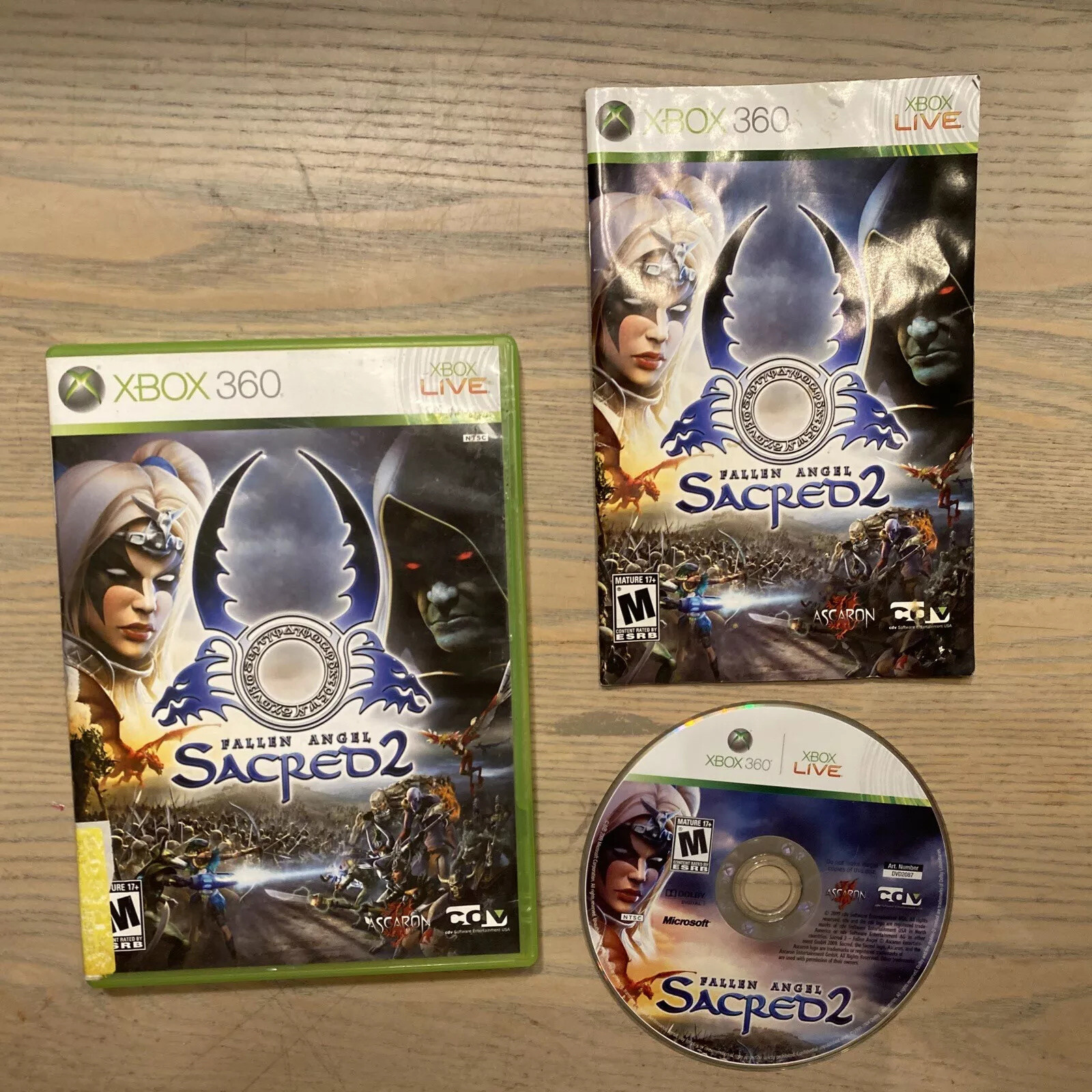 Sacred 2: Fallen Angel (Microsoft Xbox 360, 2009) Complete - Tested &  Working! | eBay